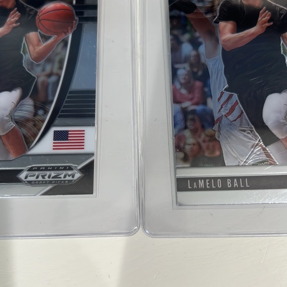 Lamelo Ball - Lot (2) Panini Prizm Rookie Cards - Picture 3 of 9